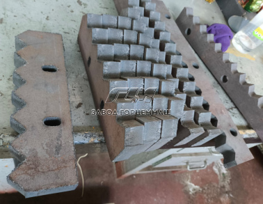 Ножи шредера неподвижные