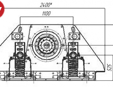 Грохот инерционный легкого типа ГИЛ-21