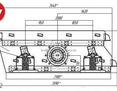 Грохот инерционный легкого типа ГИЛ-32