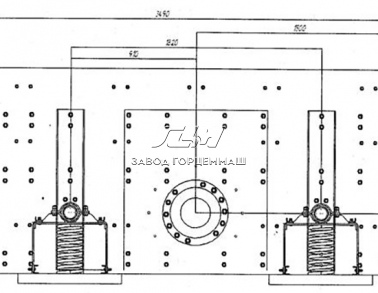 Грохот инерционный среднего типа ГИС-33