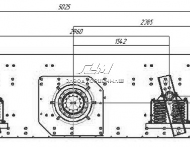 Грохот инерционный среднего типа ГИС-42