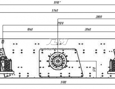 Грохот инерционный среднего типа ГИС-52