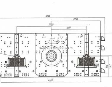 Грохот инерционный среднего типа ГИС-54