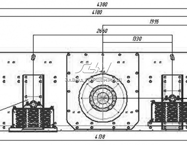 Грохот инерционный тяжелого типа ГИТ-52